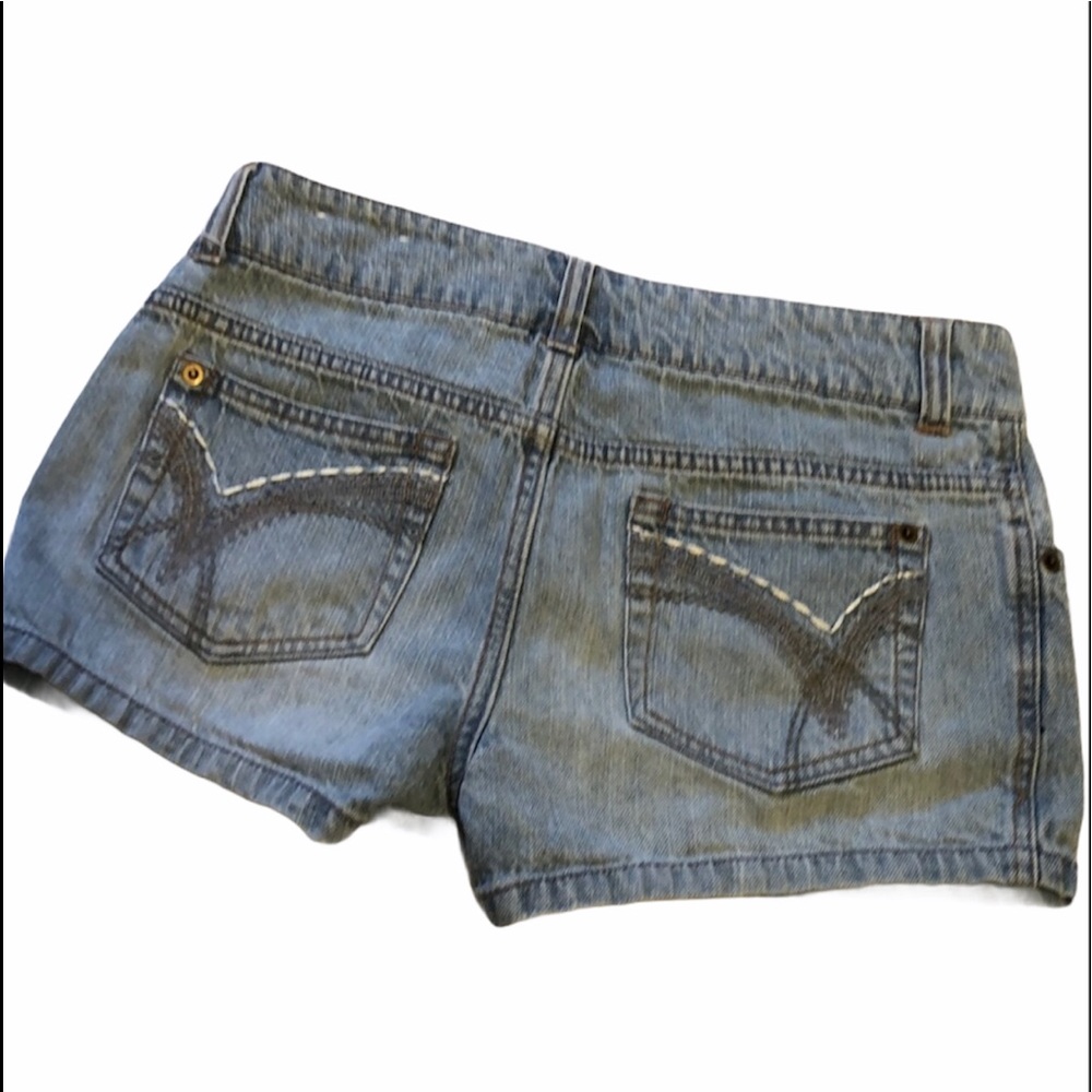 SO “wear it declare it” denim shorts 5